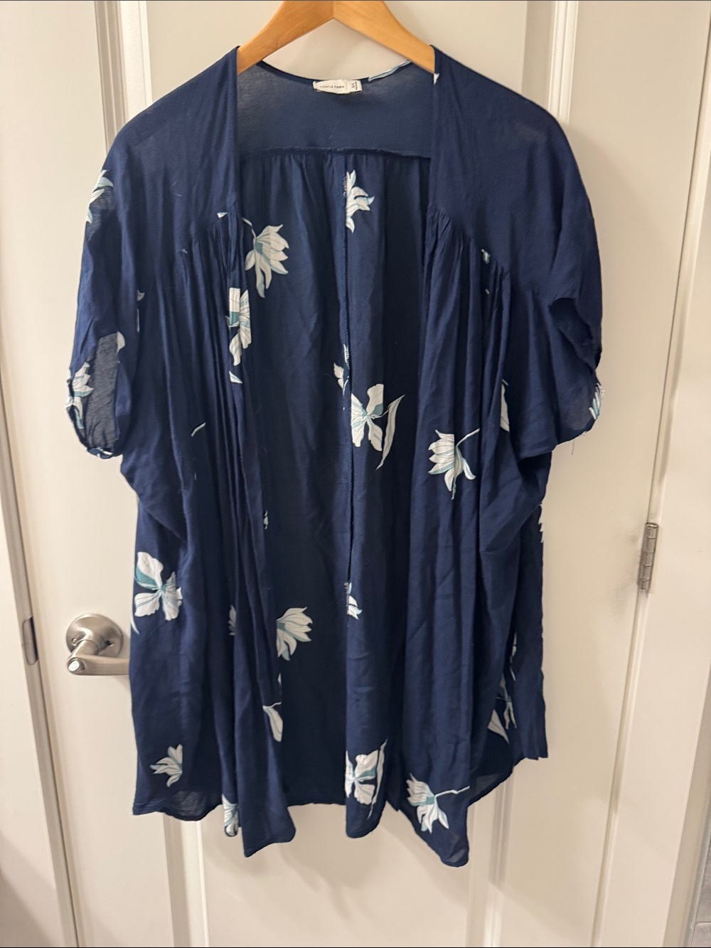 Gentle Fawn Navy Floral Kimono Cardigan